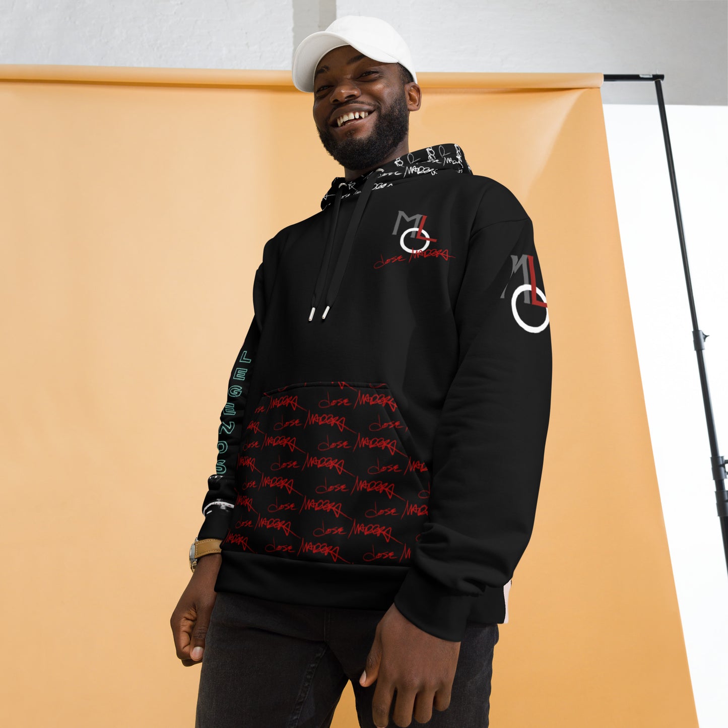 The Music Never Ends Jose Madera Signature Unisex Hoodie