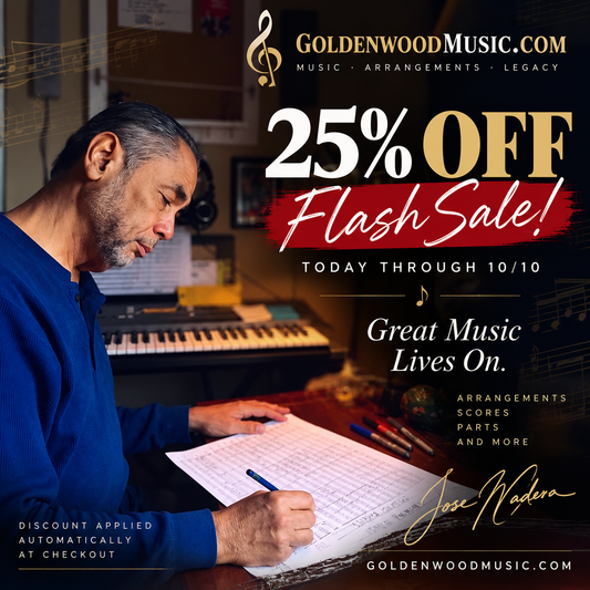🎶 25% OFF FLASH SALE! 🎶