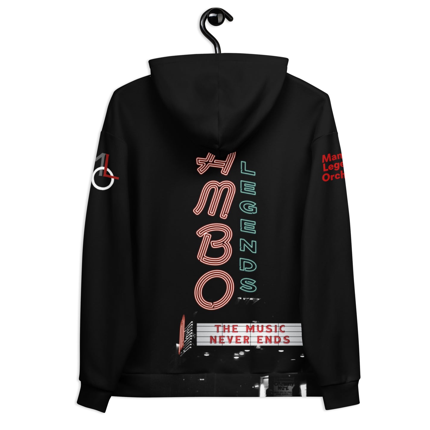 The Music Never Ends Unisex Hoodie