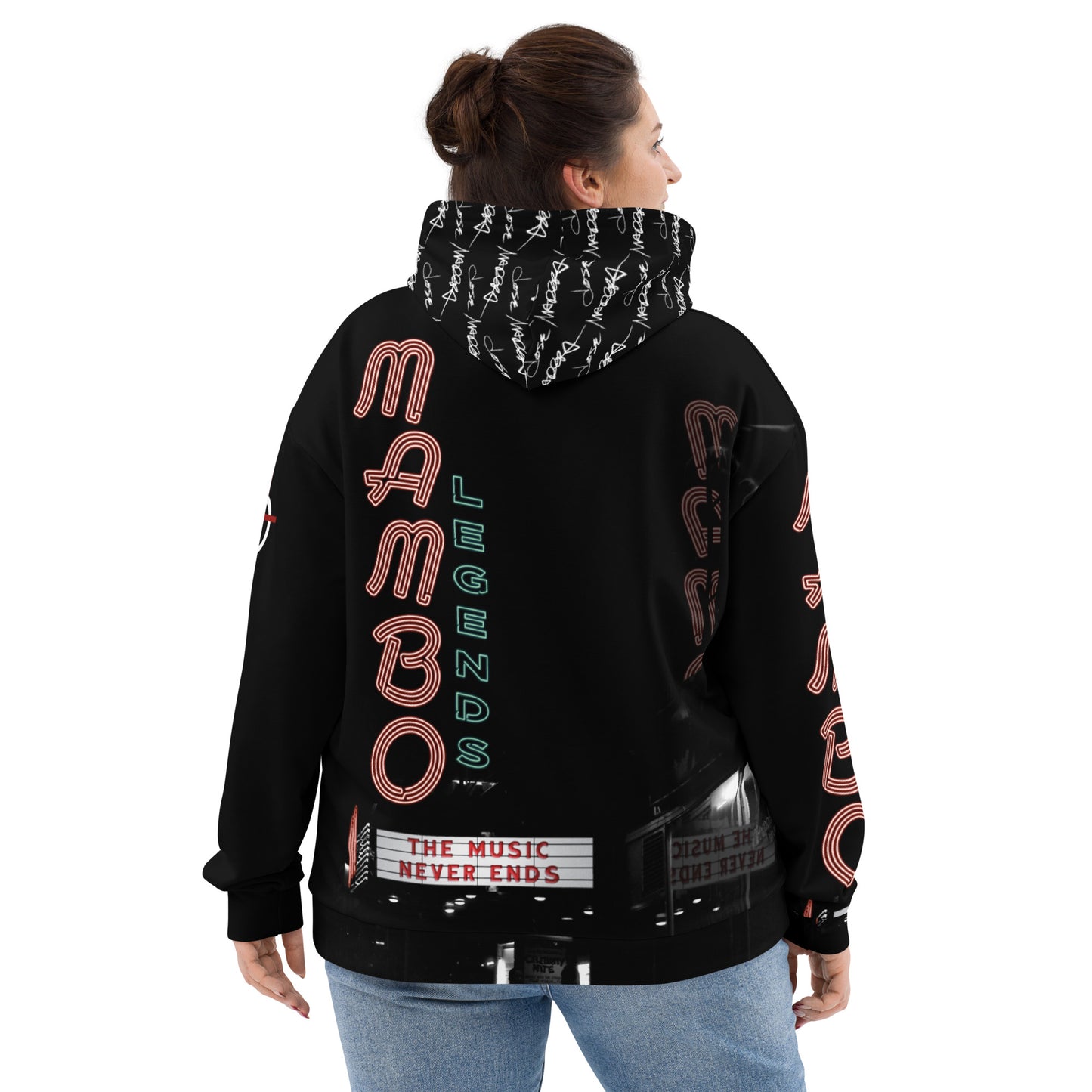 The Music Never Ends Jose Madera Signature Unisex Hoodie