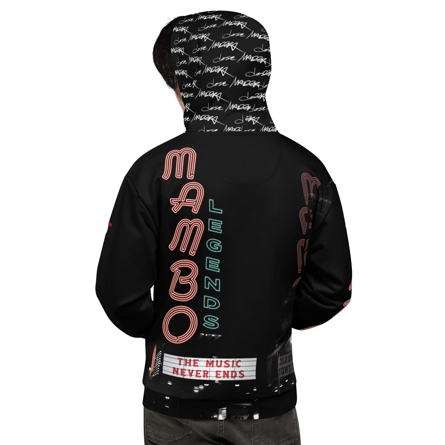 The Music Never Ends Jose Madera Signature Unisex Hoodie