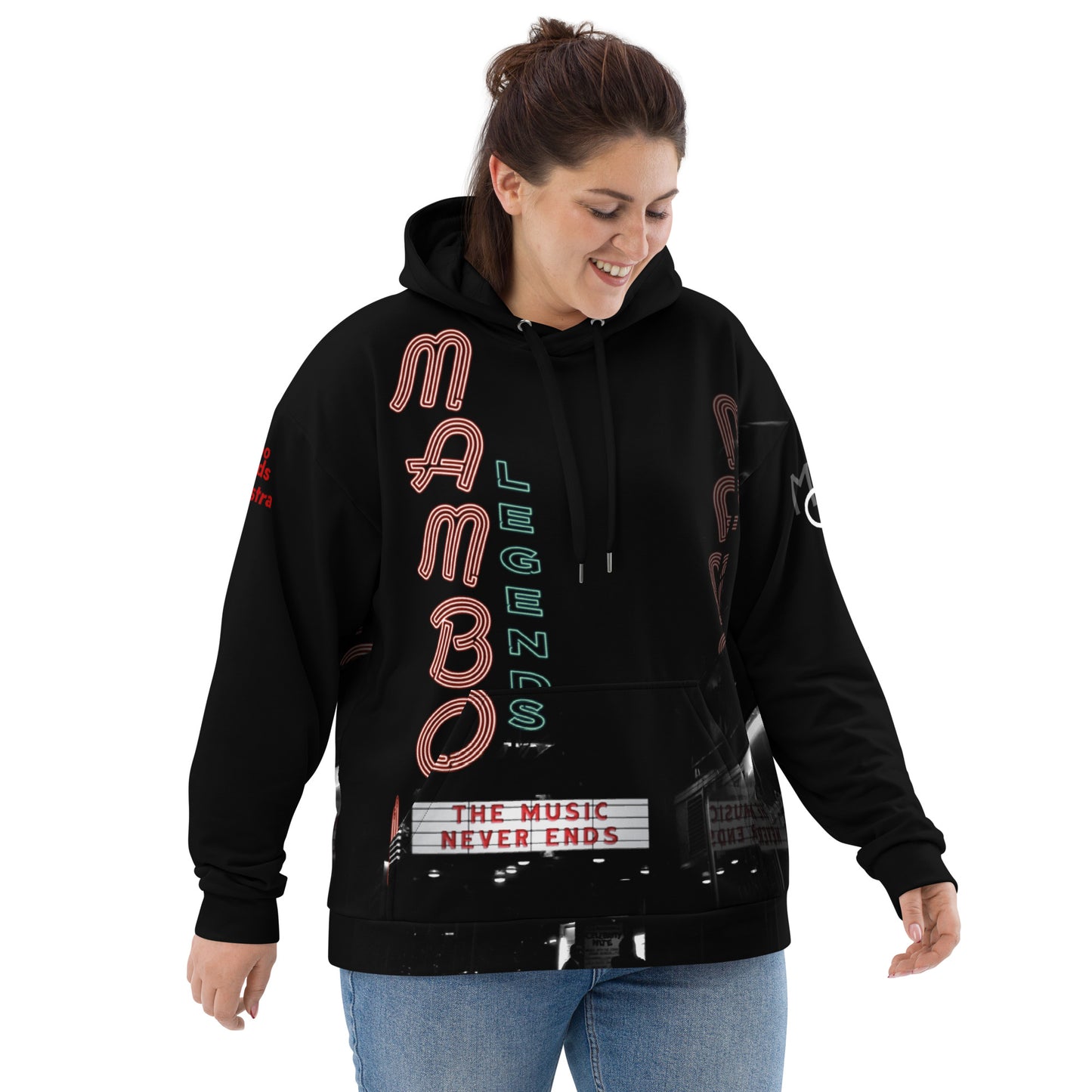 The Music Never Ends Unisex Hoodie