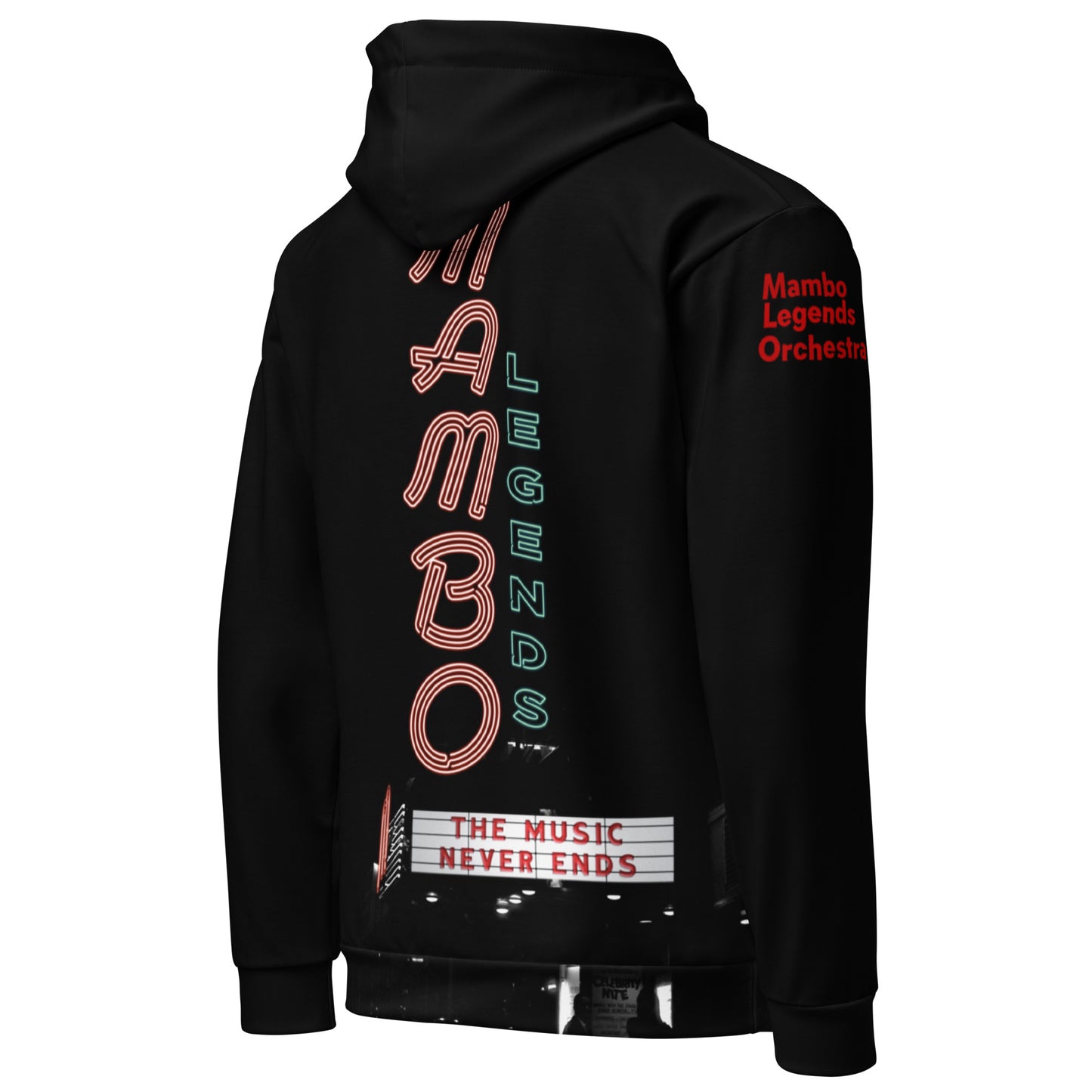 The Music Never Ends Unisex Hoodie