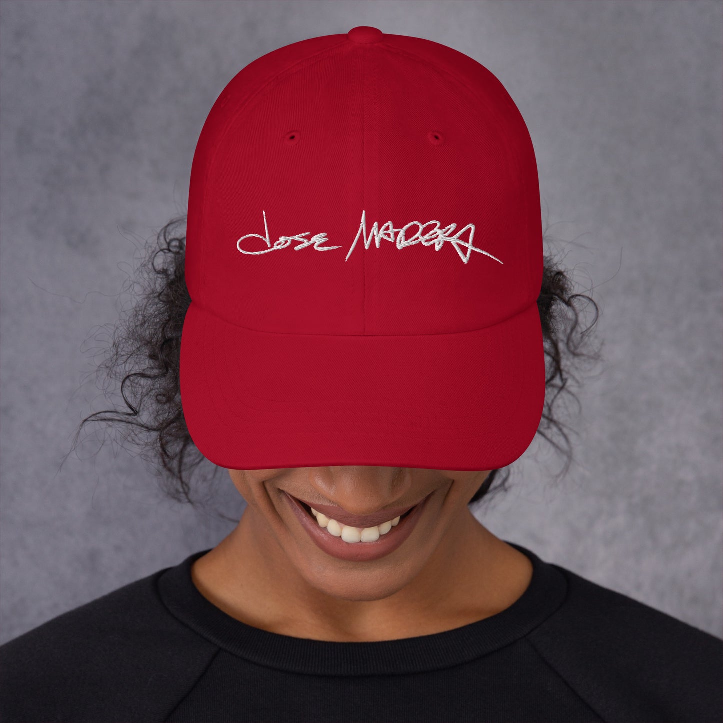 Jose Madera Autograph Dad hat