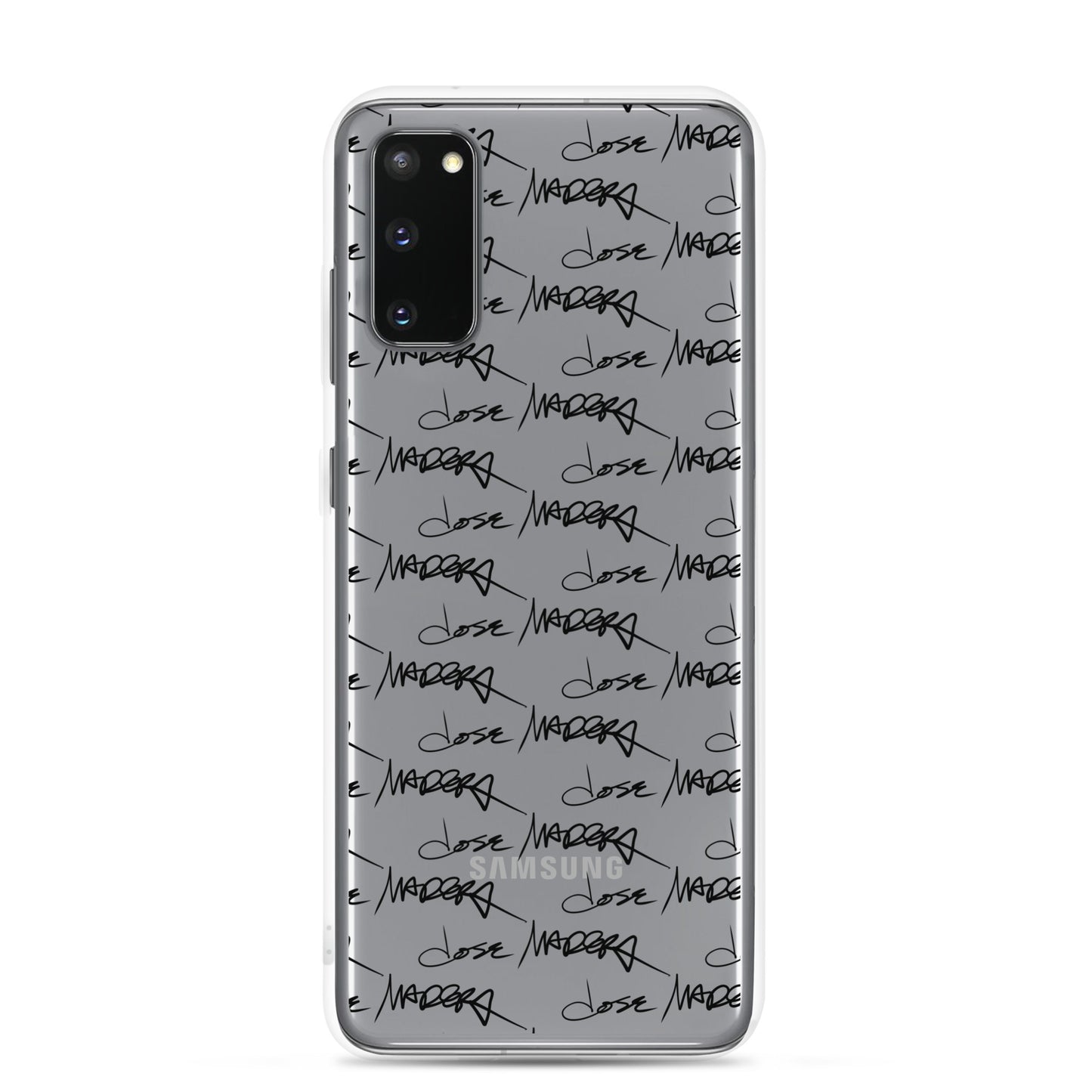 Jose Madera Autograph on Clear Case for Samsung®