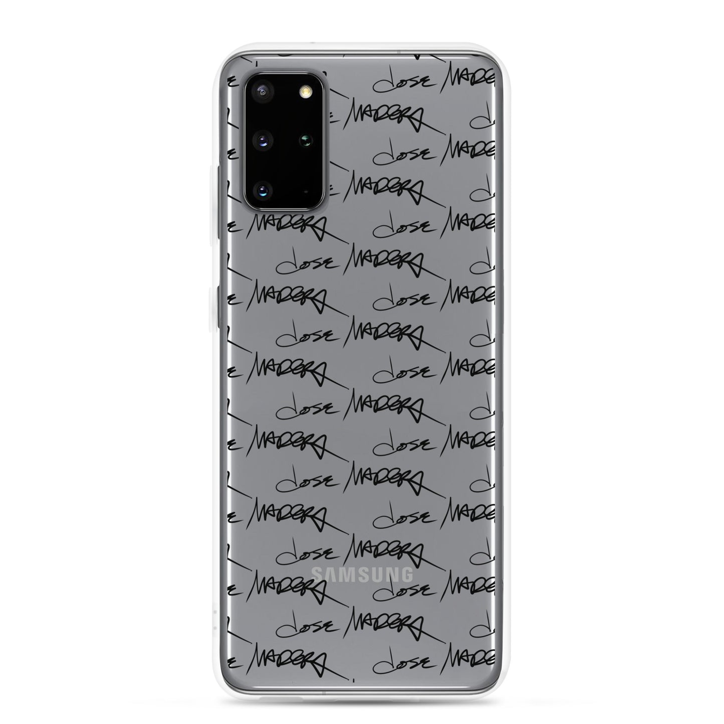 Jose Madera Autograph on Clear Case for Samsung®