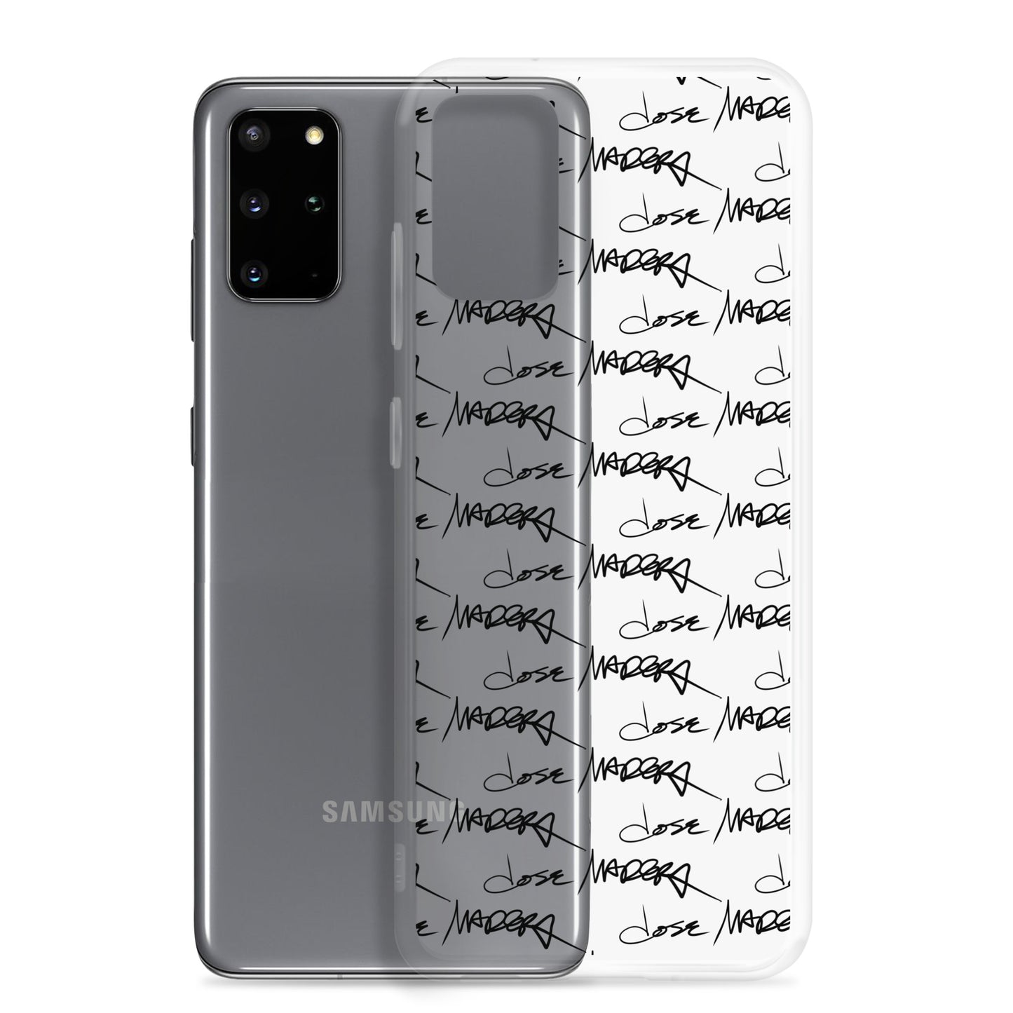 Jose Madera Autograph on Clear Case for Samsung®