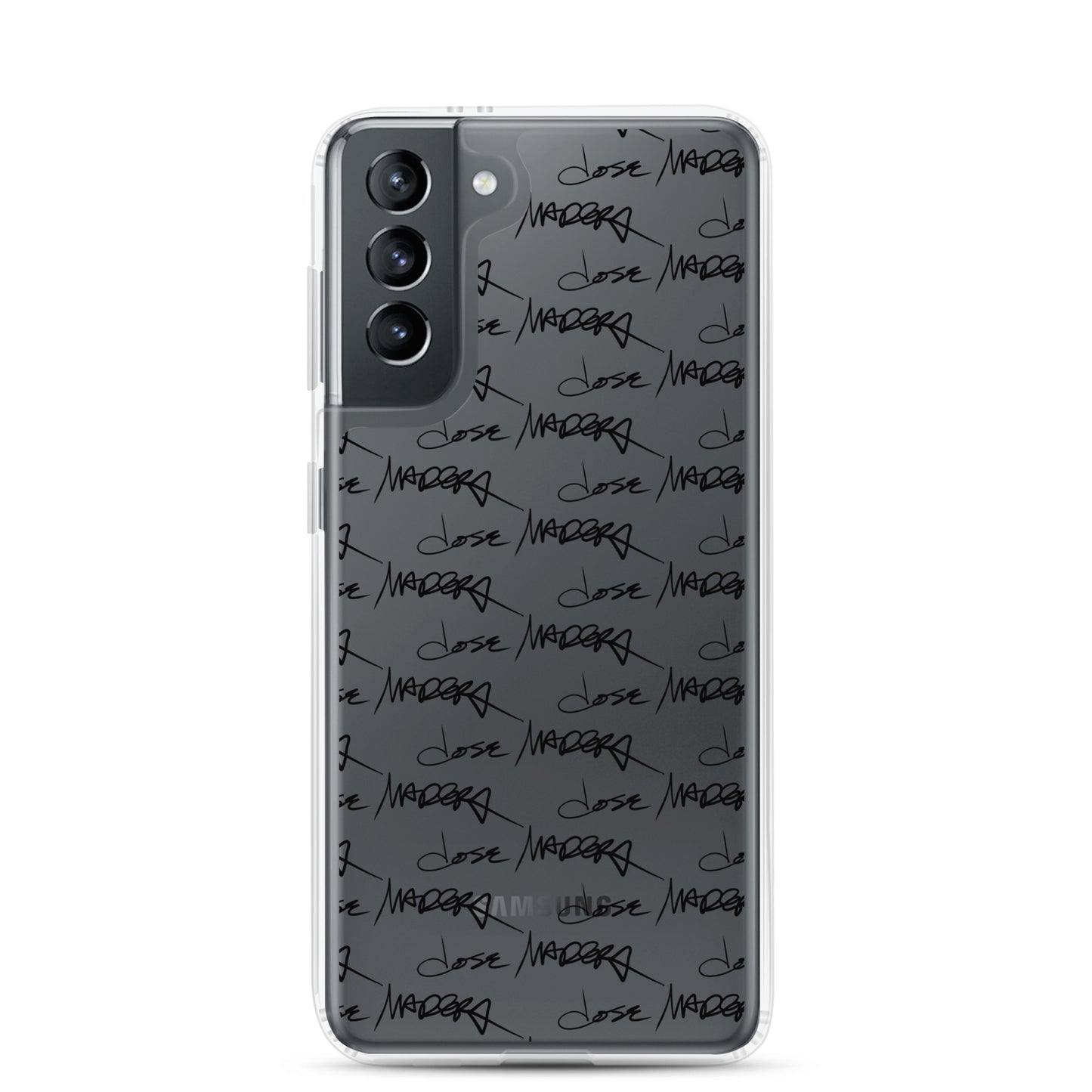 Jose Madera Autograph on Clear Case for Samsung®