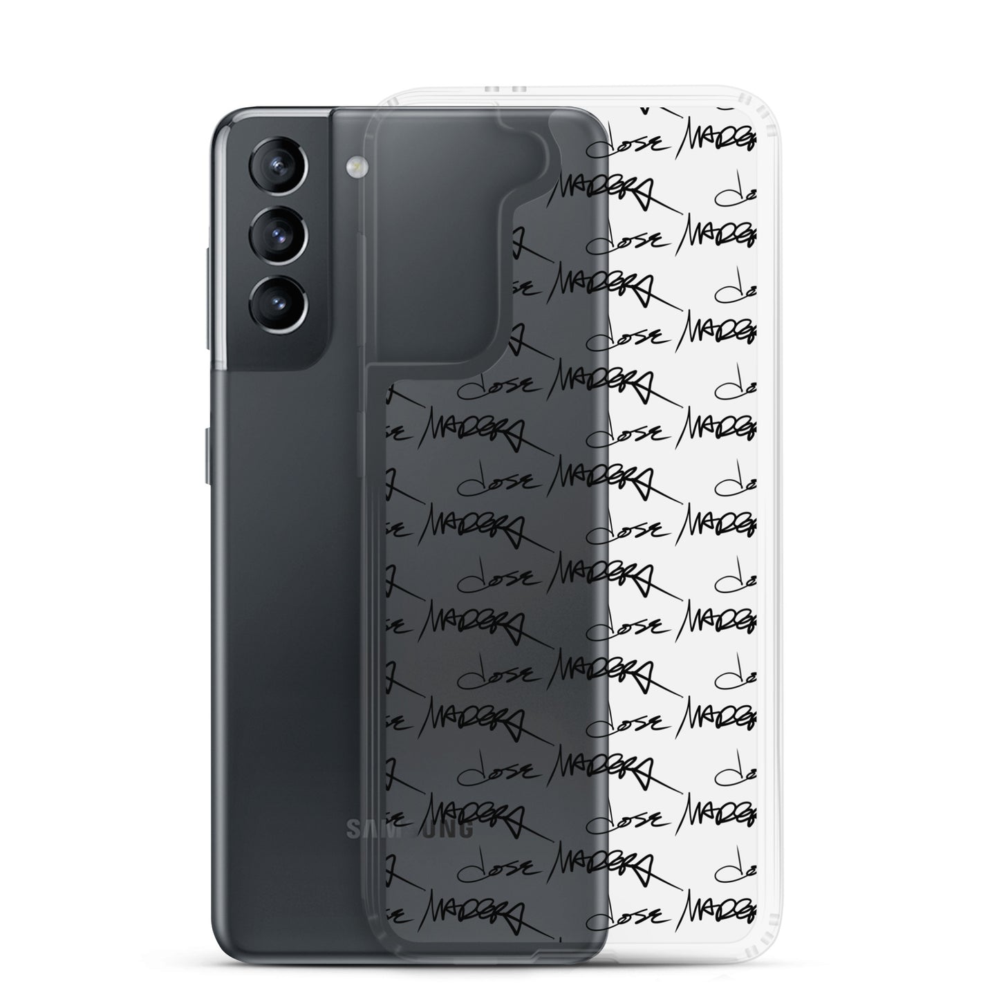 Jose Madera Autograph on Clear Case for Samsung®