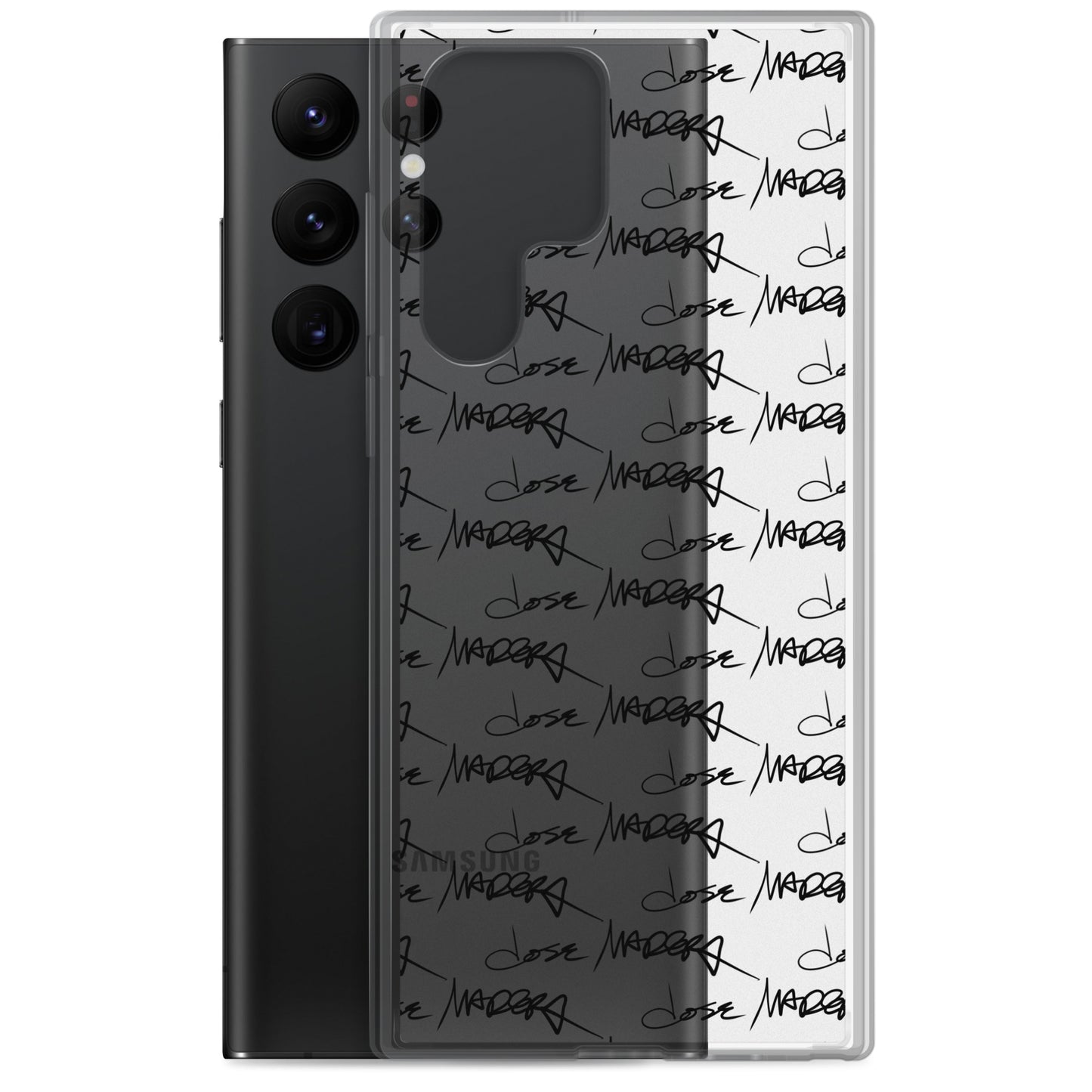 Jose Madera Autograph on Clear Case for Samsung®