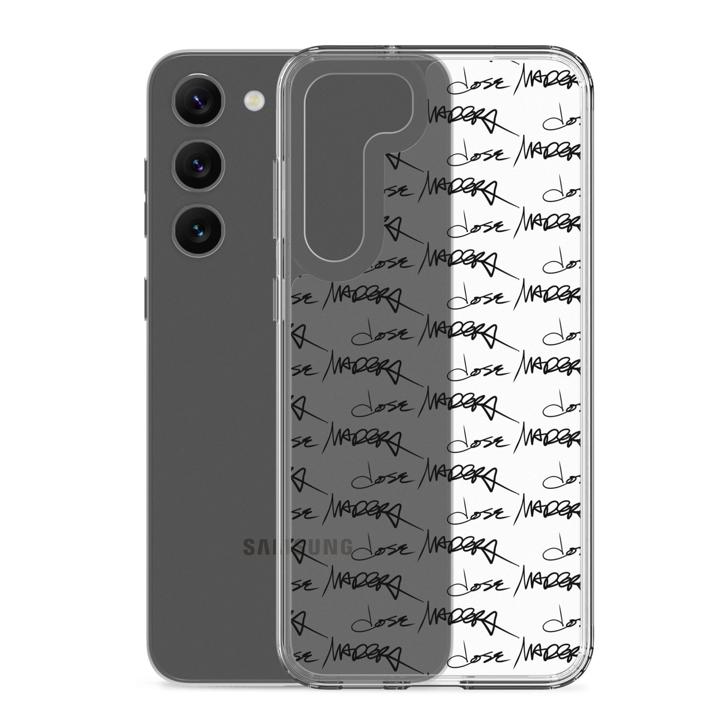 Jose Madera Autograph on Clear Case for Samsung®