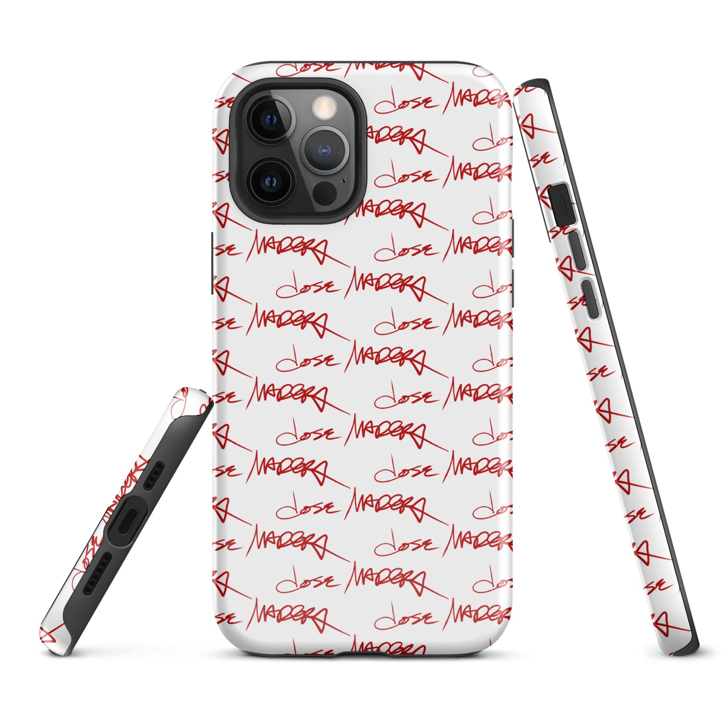 Jose Madera Autograph in Red on Tough Case for iPhone®