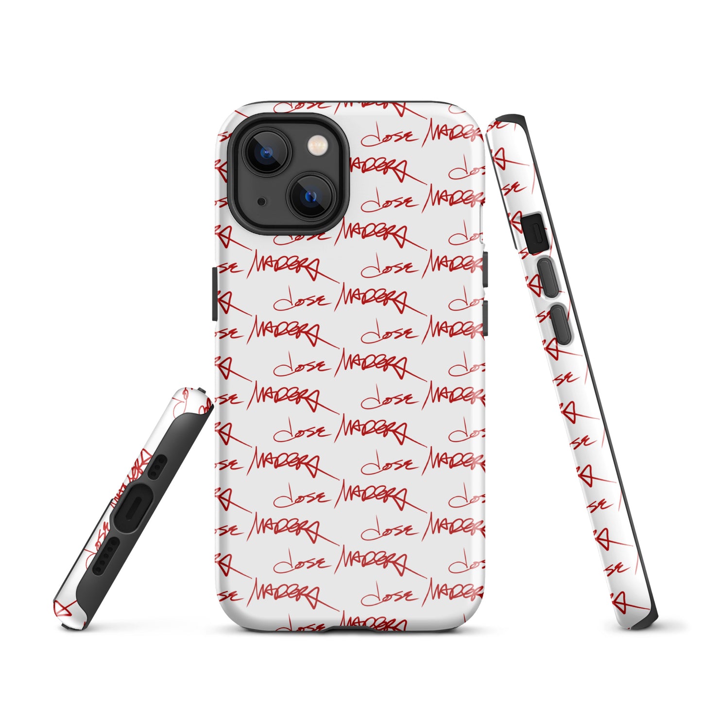 Jose Madera Autograph in Red on Tough Case for iPhone®