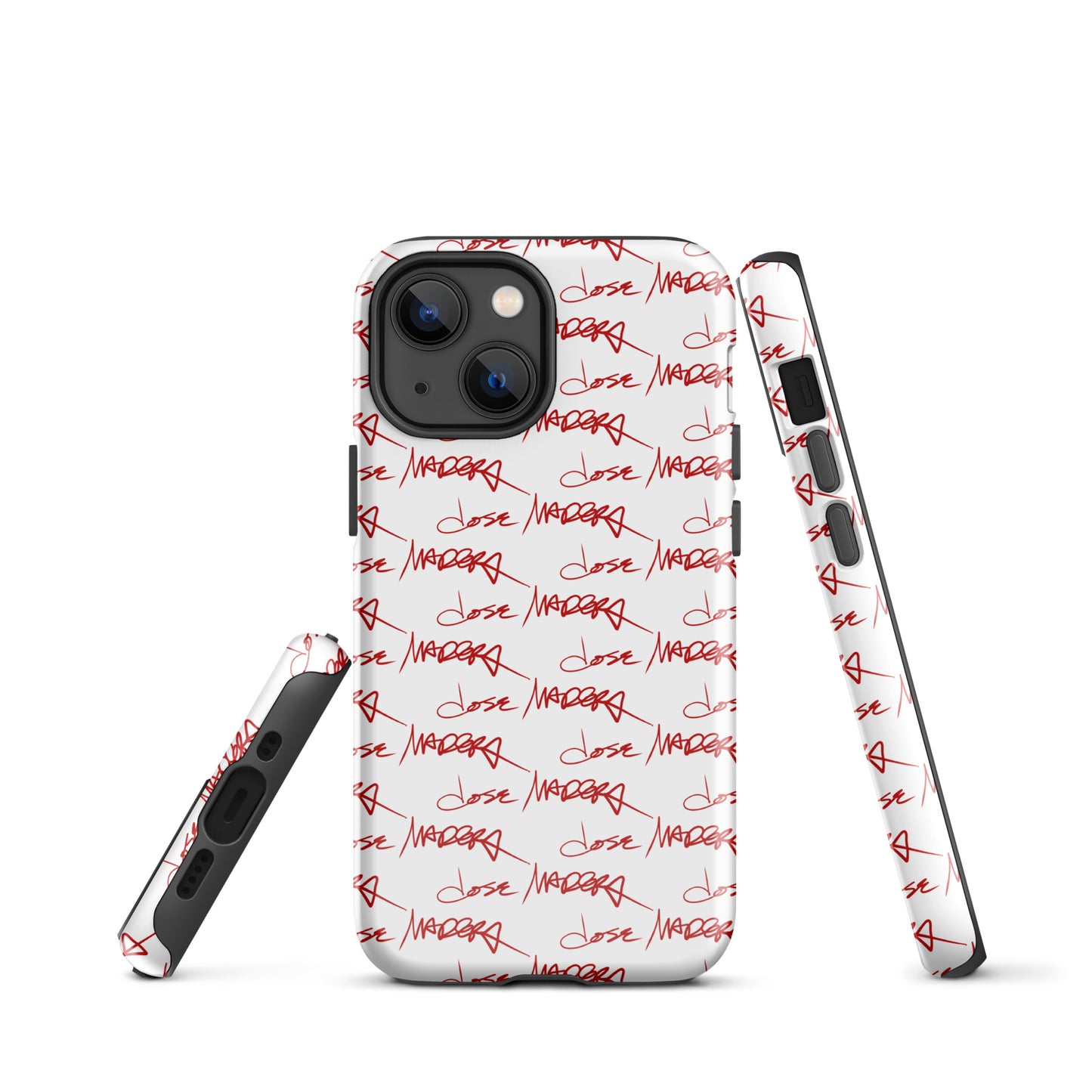 Jose Madera Autograph in Red on Tough Case for iPhone®