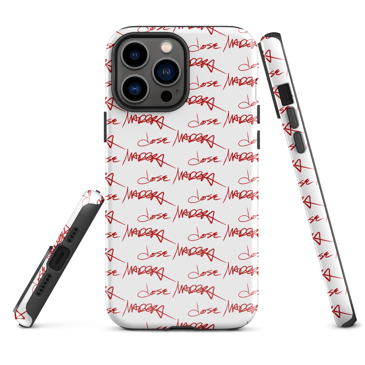 Jose Madera Autograph in Red on Tough Case for iPhone®