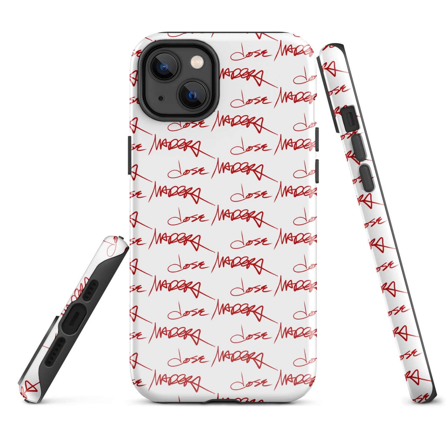 Jose Madera Autograph in Red on Tough Case for iPhone®